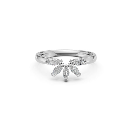 Leaf Marquise Cluster