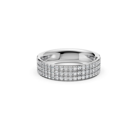 Triple Row Pavé
