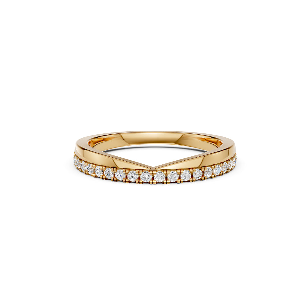 V Silhouette Pavé