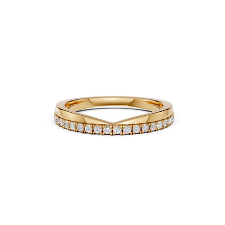 V Silhouette Pavé
