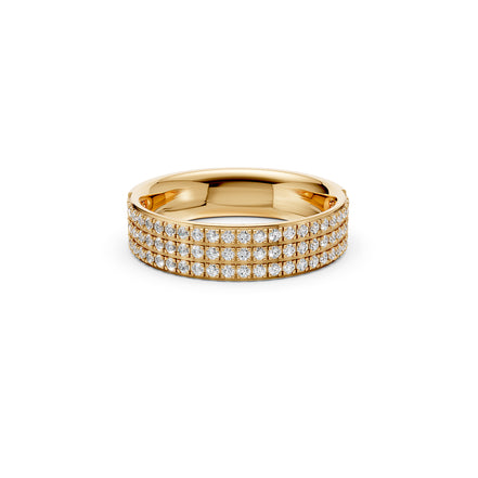 Triple Row Pavé