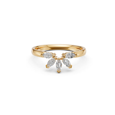 Leaf Marquise Cluster