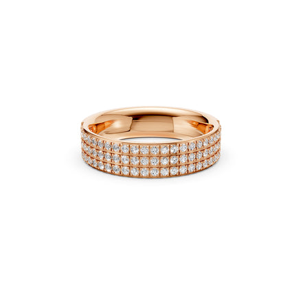 Triple Row Pavé