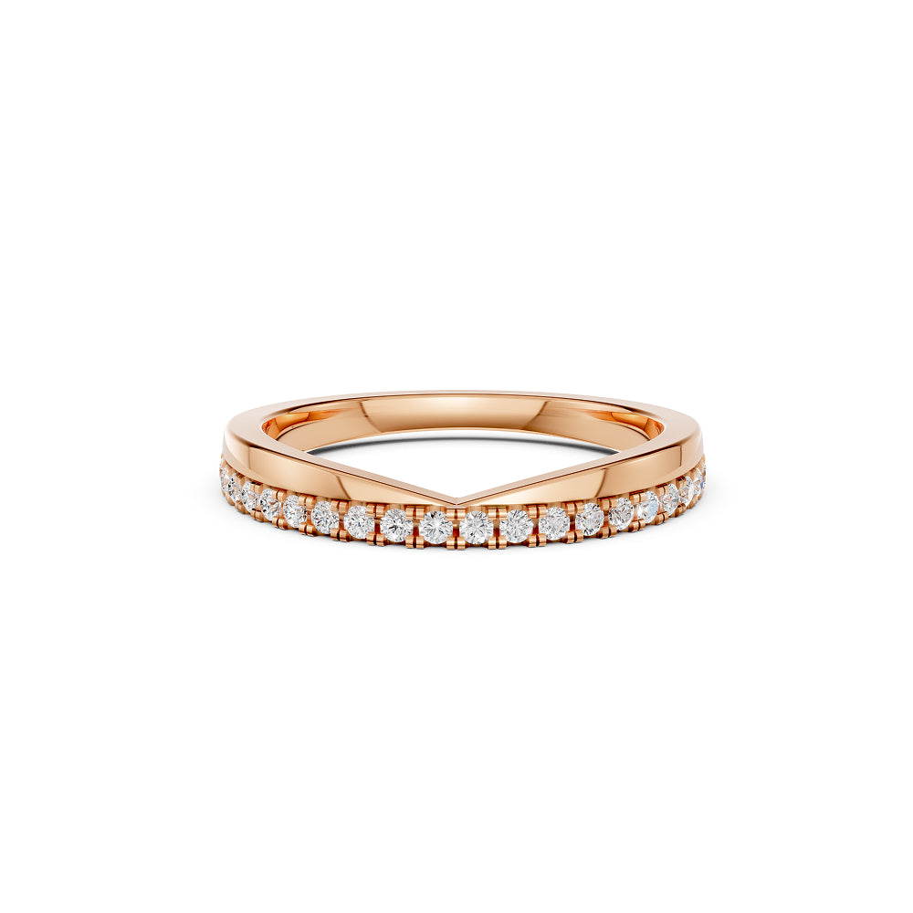 V Silhouette Pavé