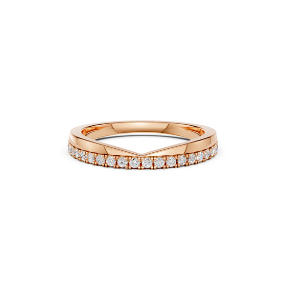 V Silhouette Pavé