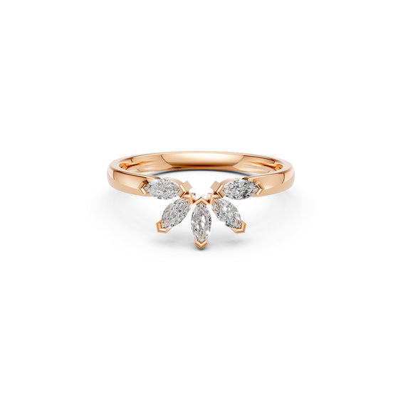 Leaf Marquise Cluster