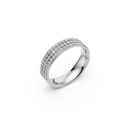 Triple Row Pavé