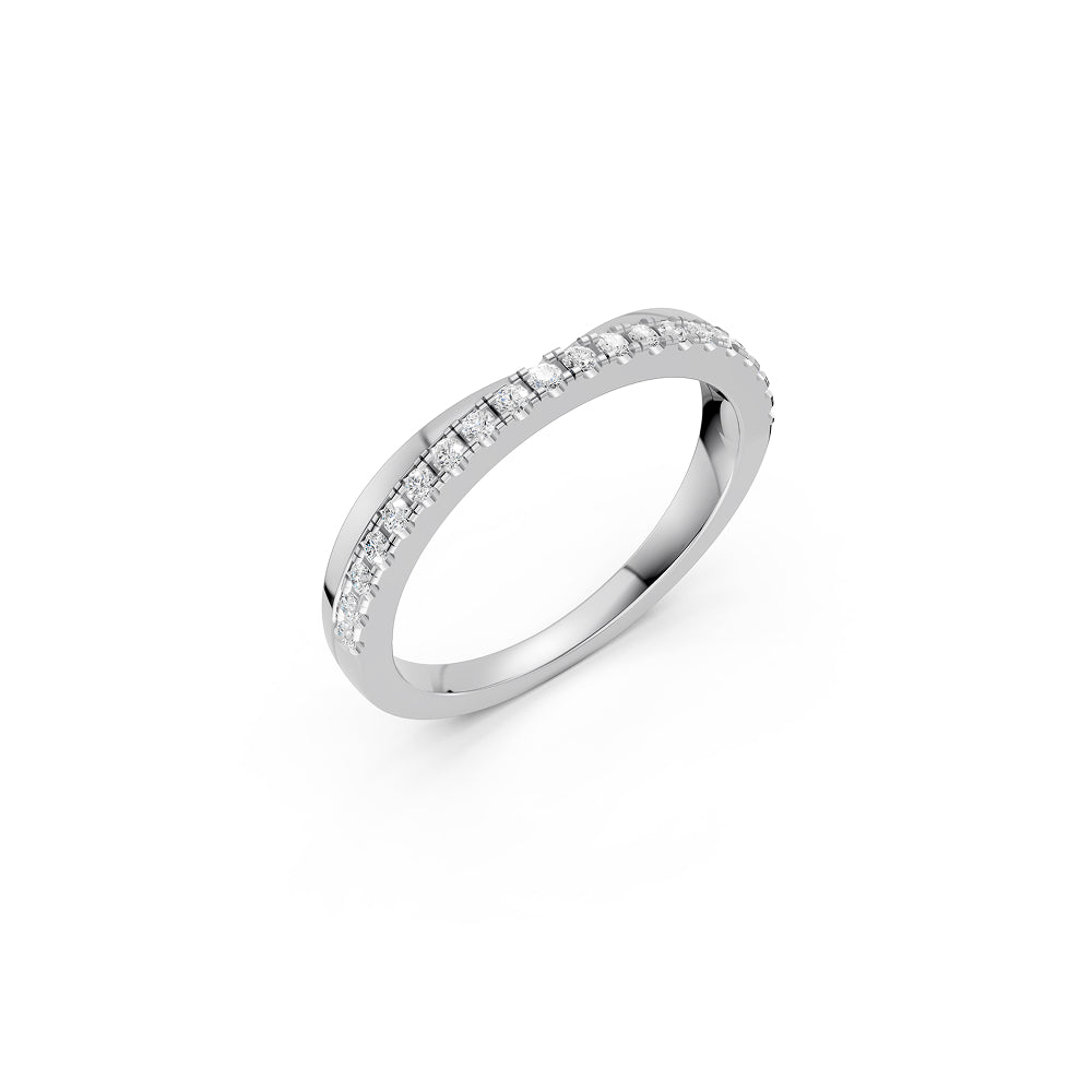 V Silhouette Pavé